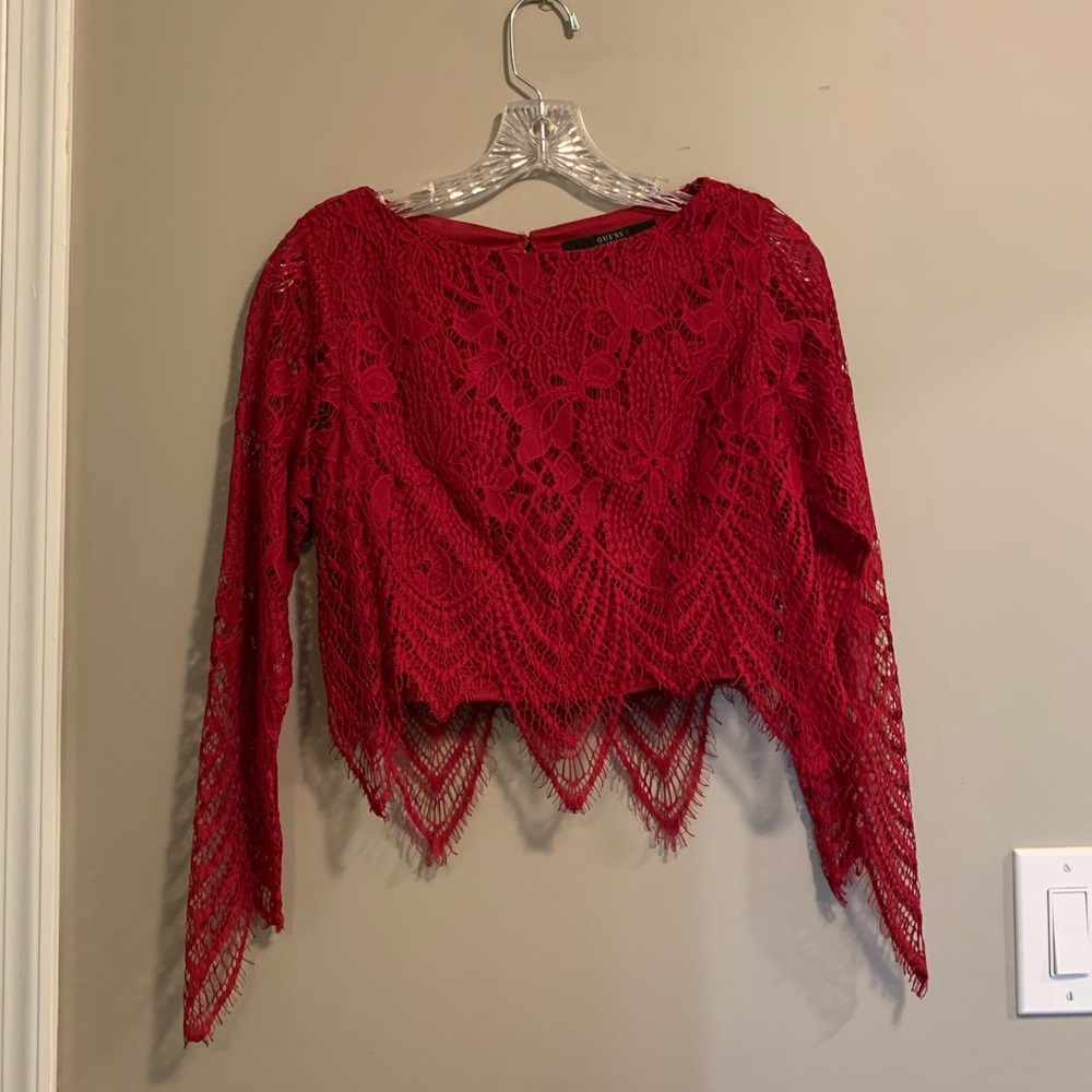 Guess lace top